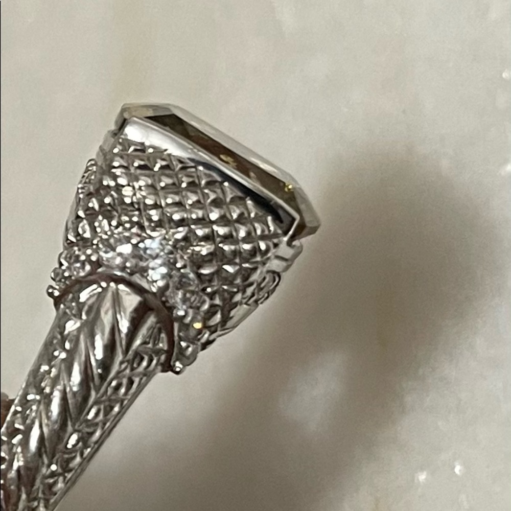 Judith Ripka 925 ring - Picture 9 of 12